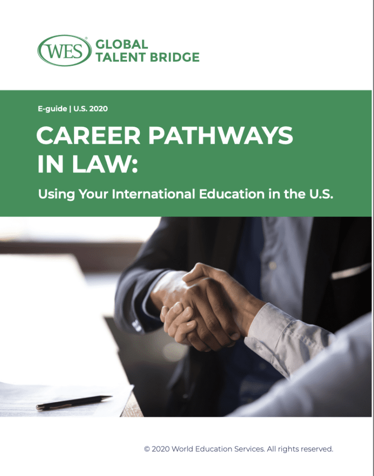 Career Pathways in Law: Using Your Education in the United States